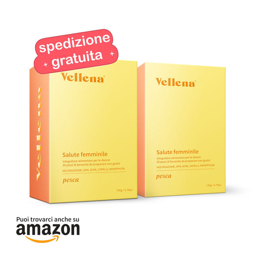 Salute femminile | Bevanda 2 PACK | Pesca | Vellena