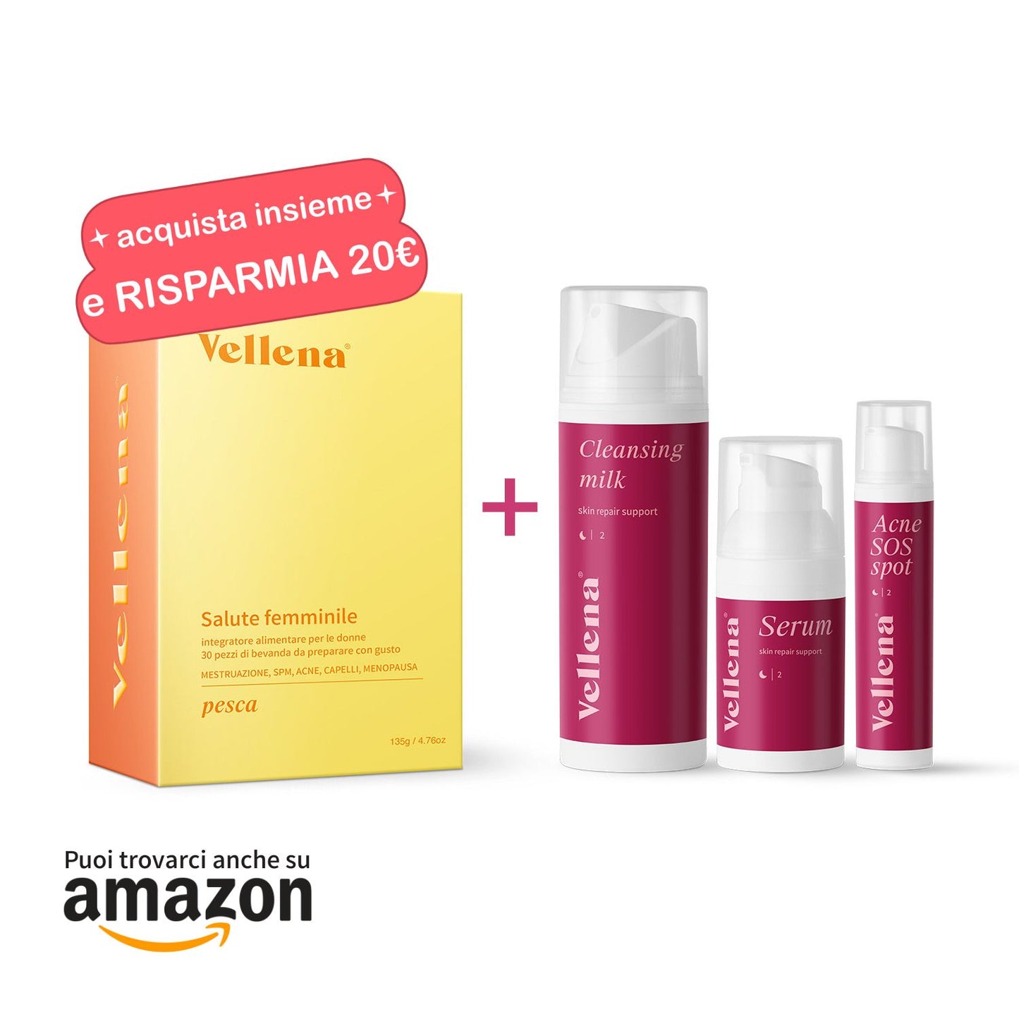 Pacchetto per pelle problematica | Vellena