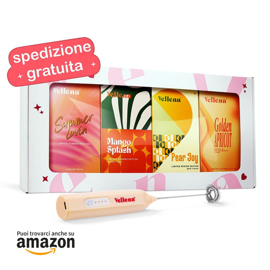 Le confezioni limitate 4mix più amate | Omaggio GRATUITO | Confezione per 4 mesi | Vellena