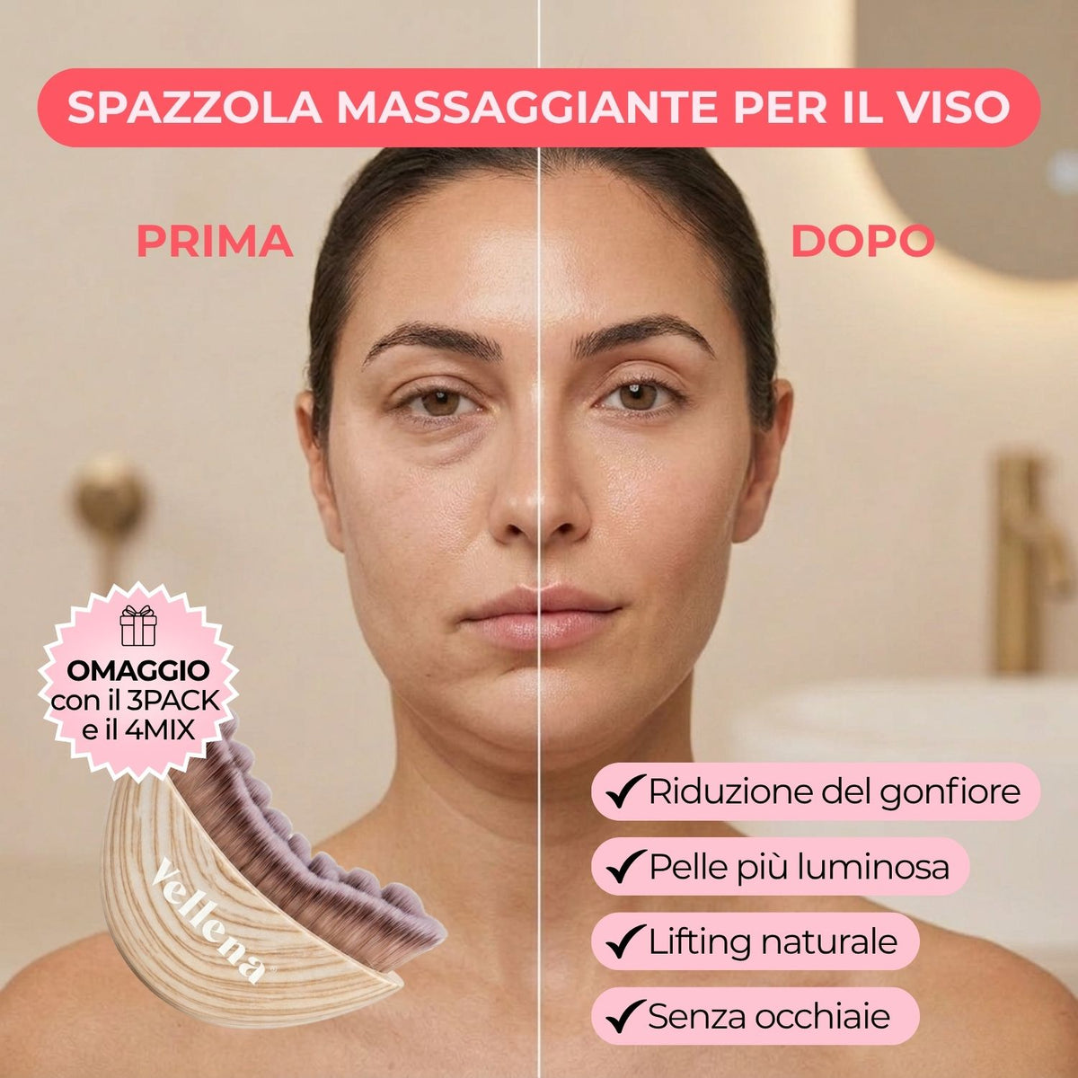 Salute femminile | Bevanda 3 PACK + OMAGGIO | Uva & Sambuco | Vellena