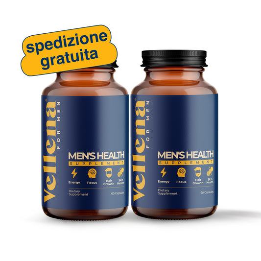Salute dell'uomo | Capsule 2 PACK | Vellena for Men