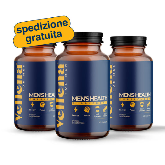 Salute dell'uomo | Capsule 3 PACK | Vellena for Men