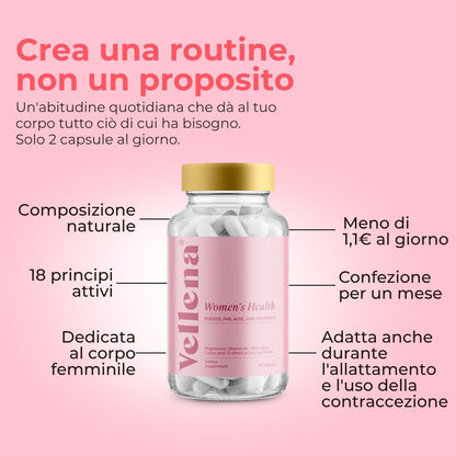 Salute femminile | Capsule 2 PACK | Vellena