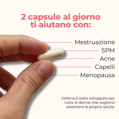 Salute femminile | Capsule 2 PACK | Vellena