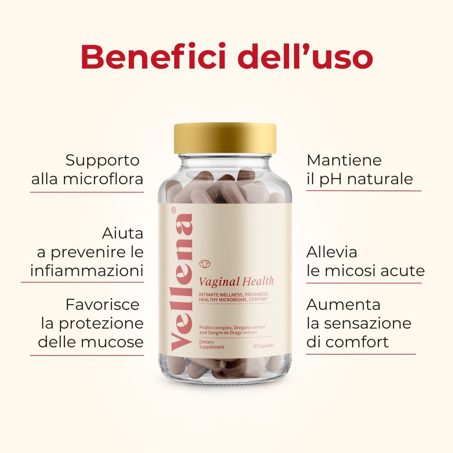 Salute intima | Capsule | Vellena