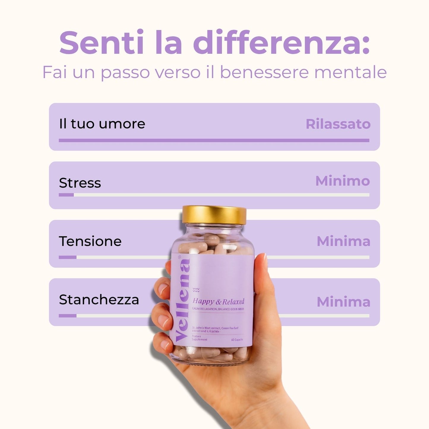 Buon umore + Sonno tranquillo | Capsule 2 MIX | Vellena