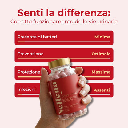 Salute delle vie urinarie + Salute intima | Capsule 2 MIX | Vellena